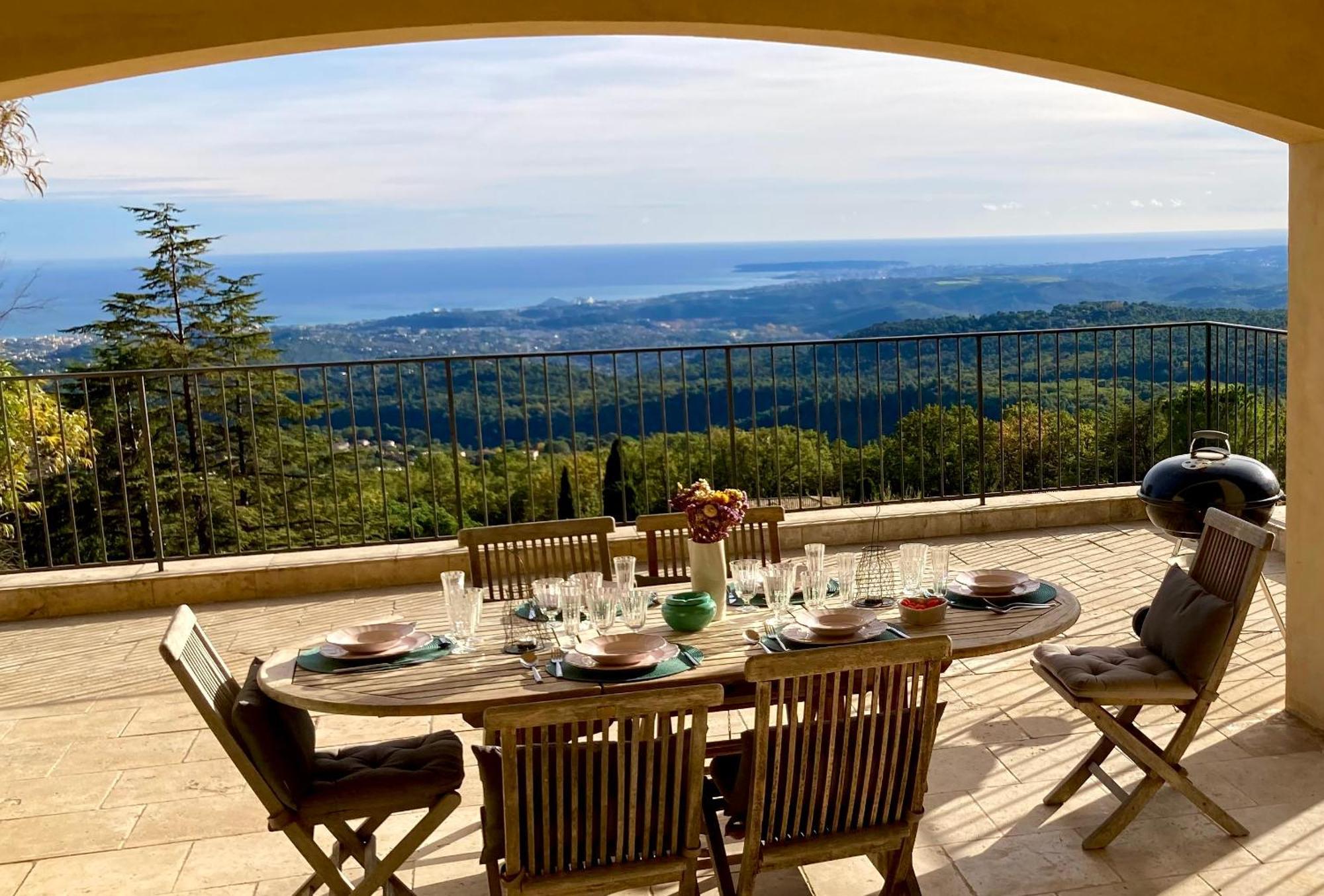 Les Mas D'Azur Appartement Ванс Екстериор снимка